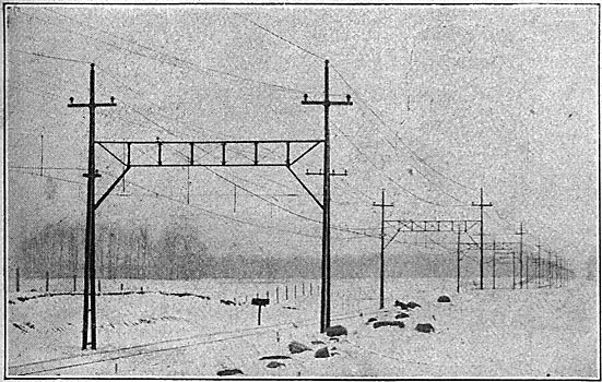 FIG. 2. � BRIDGE USED WITH THREE-PHASE TRANSMISSION LINES.