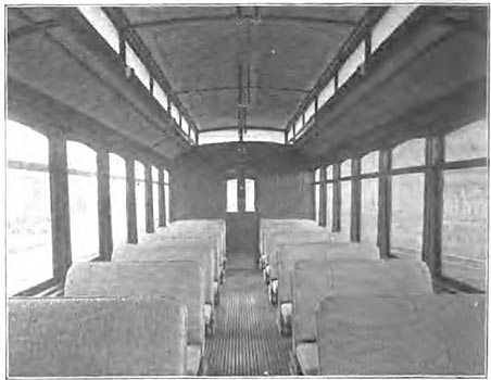 INTERIOR VIEWS OF DOUBLE TRUCK CAR