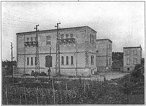 FIG. 18.�STEP-DOWN TRANSFORMER STATION AT LOMAZZO.