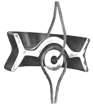 Fig. 3. Cross Section of Link Strain Insulator