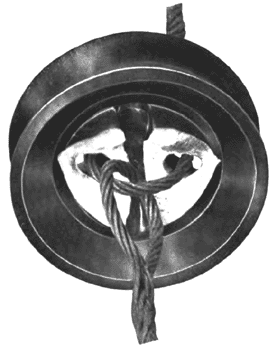 Fig. 4. Link Strain Insulator which has been broken under a load of five tons.