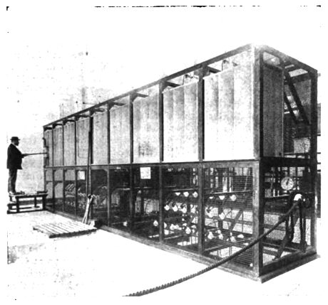 FIG. 7-�A SECTION OF THE SWITCHBOARD.