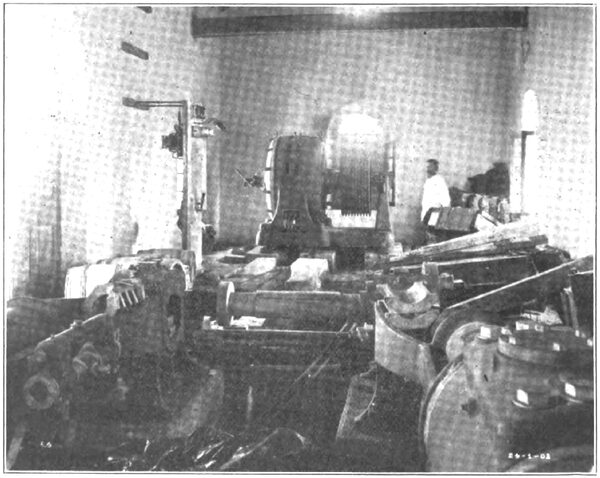 ASSEMBLY OF INDUCTION MOTOR DRIVEN INGERSOLL-SERGEANT AIR-COMPRESSORS AT COROMANDEL MINE � KOLAR GOLD FIELD.