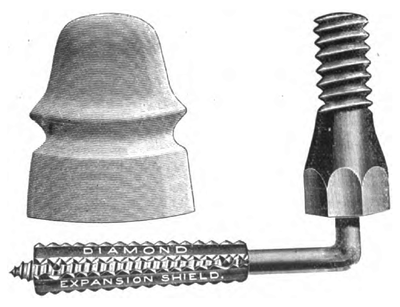 Insulator Pin and Diamond Expansion Shield.