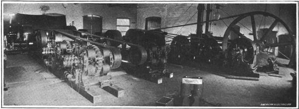 FIG. 14�STATION OF BUFFALO-NIAGARA FALLS ELECTRIC LIGHT AND POWER COMPANY.