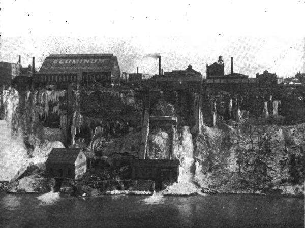 FIG. 15�PLANT OF NIAGARA FALLS HYDRAULIC POWER & MANUFACTURING COMPANY.