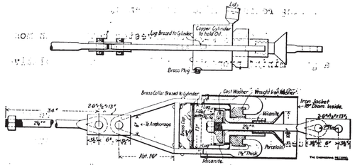 ONE OF THE PAIR OF INSULATORS AT EACH ANCHORAGE.