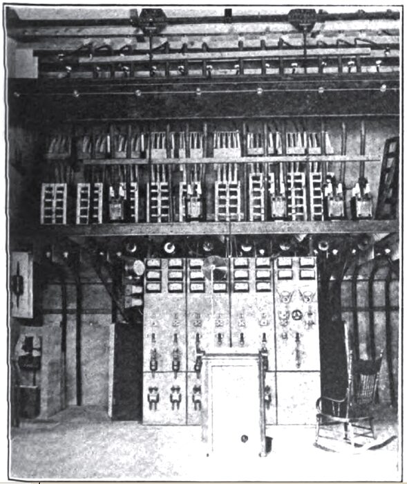 Fig. 6 � Ames Station Switchboard and High-Tension Gallery.