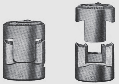 Buckeye Split Knob. Findlay Electric Porcelain Co., Findlay, O.