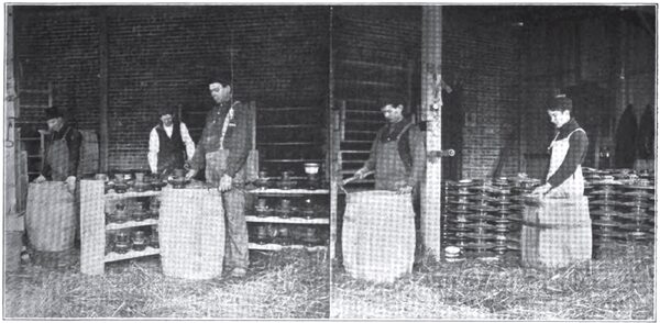 THE PACKING AND SHIPPING DEPARTMENTS.