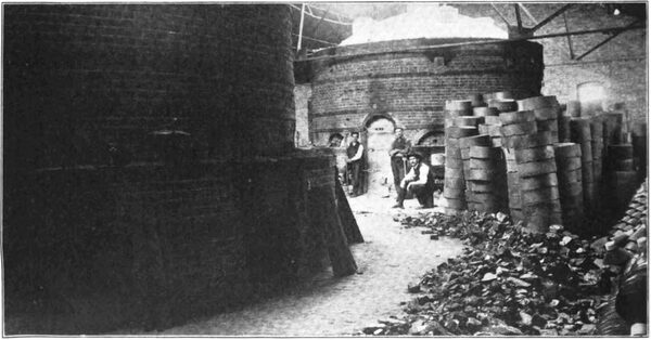 Interior of Kiln Room.