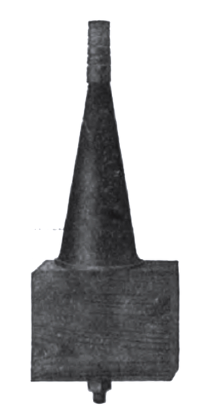 SEPARABLE INSULATOR PIN, MADE BY THE LOCKE INSULATOR MFG. CO., VICTOR, N. Y.