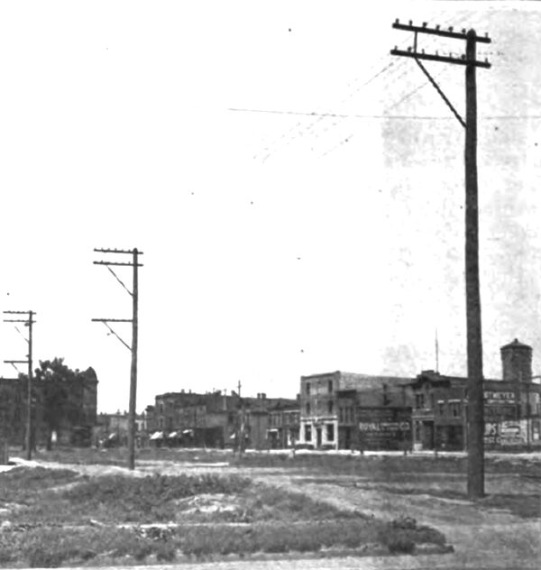 Fig. 1.�Wooden pole line, 100-150 ft. span