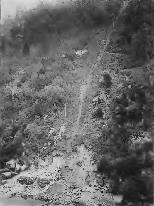 FIGURE 2. -- The Slide and Power-House Site.