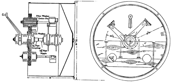 FIGURE 10. SIXTY-THOUSAND -VOLT, FOUR-BREAK, OIL SWITCH.