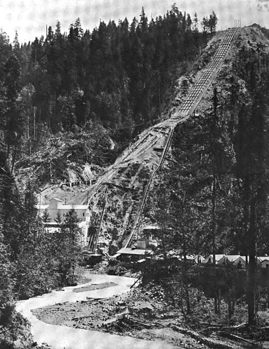 CAMP 2, SHOWING THE SUPERINTENDENT