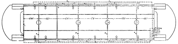 WIRING PLAN FOR LIGHTING FORTY-FIVE-FOOT CAR