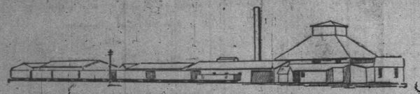 DILLON GLASS-WORKS � FAIRMOUNT.