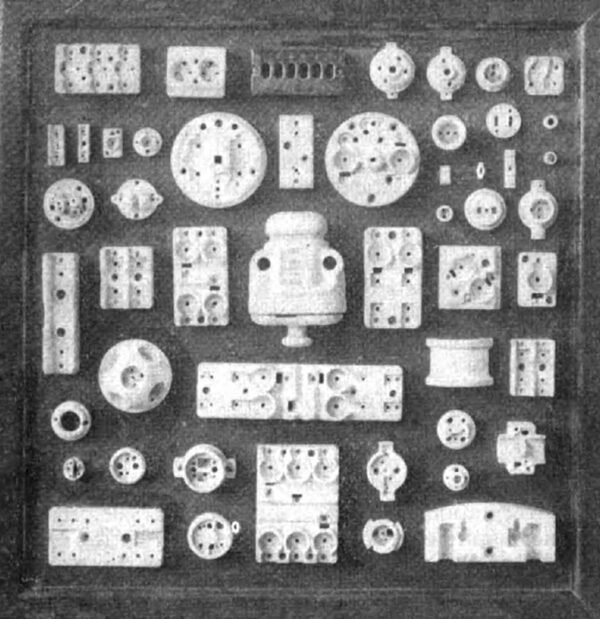 FIG. 1 -- DRY PROCESS PORCELAIN INSULATION