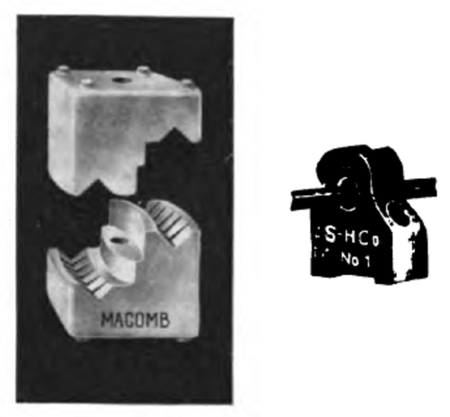 FIGS. 1 AND 2 -- PORCELAIN KNOBS