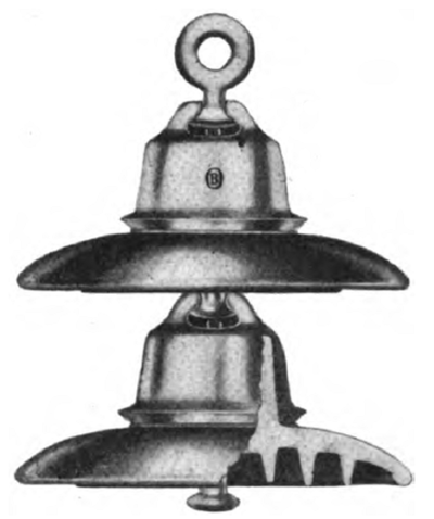 Suspension Insulators Manufactured by Ohio Brass Co.