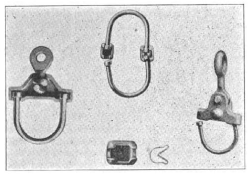 Clevis and Soft Copper Link Used With Thomas Suspension Insulators.
