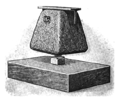 SPECIAL DESIGN INSULATOR FOR T-BAR SECTIONS.