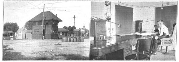 INTERIOR AND EXTERIOR OF DESPATCHER