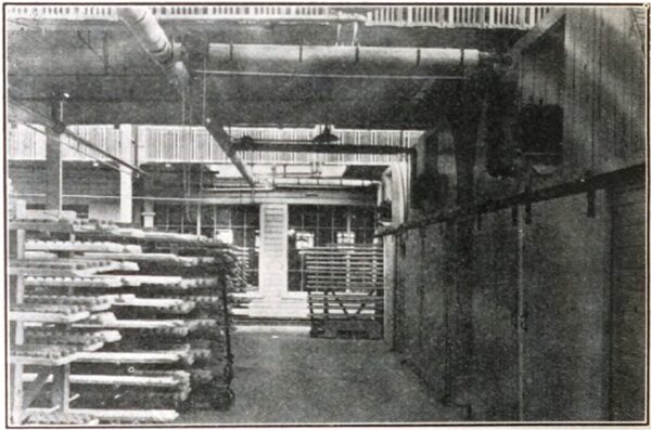 Fig. 6, View of Dryer Room