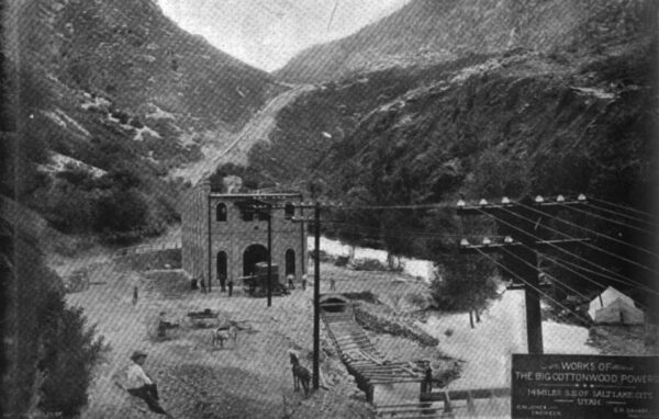 POWER HOUSE OF THE BIG COTTONWOOD POWER COMPANY