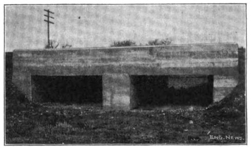 FIG. 6. CATTLE-PASS WITH DOUBLE OPENING .