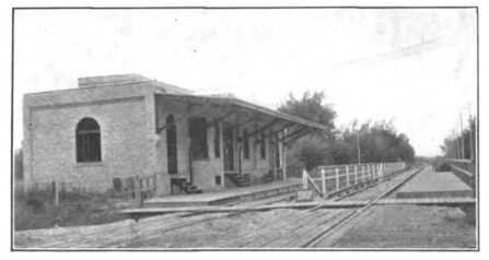 SUB-STATION AND PLATFORMS AT MAYWOOD