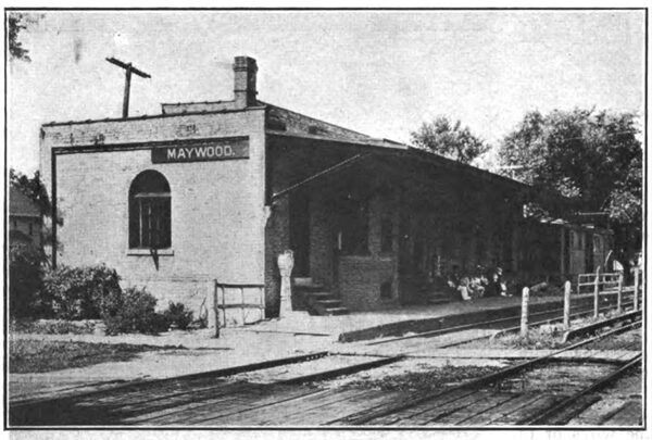 Aurora, Elgin & Chicago � Substation, Depot and Portable Substation at Maywood