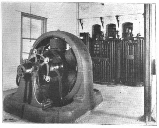 Fig. 8 � Interior of Garden Prairie Substation.