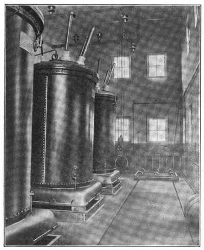 MAIN TRANSFORMER ROOM IN AVON SUB-STATION