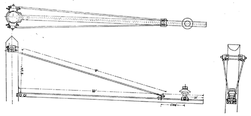 BRACKET FOR CATENARY TROLLEY CONSTRUCTION