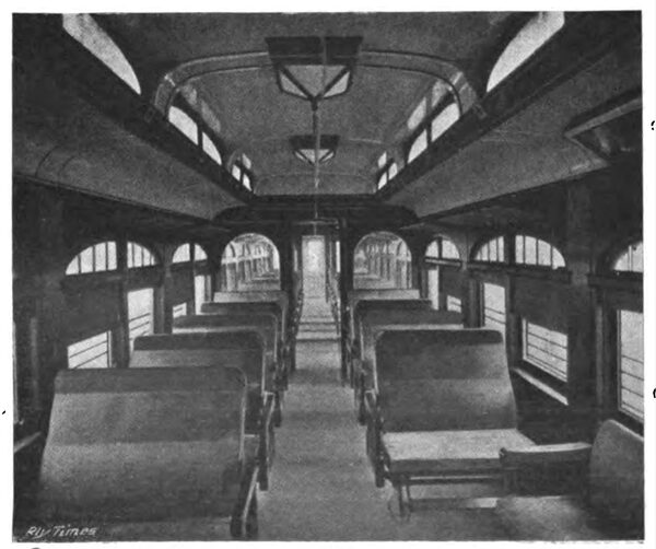 Interior of Express Car.