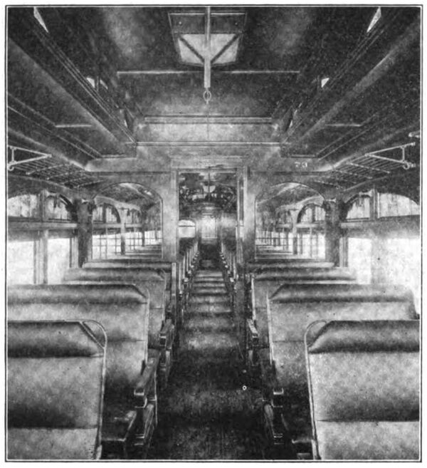 Chicago, Lake Shore & South Bend � Interior of Passenger Car