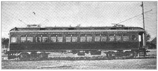 Chicago, Lake Shore & South Bend � Standard Motor Passenger Car