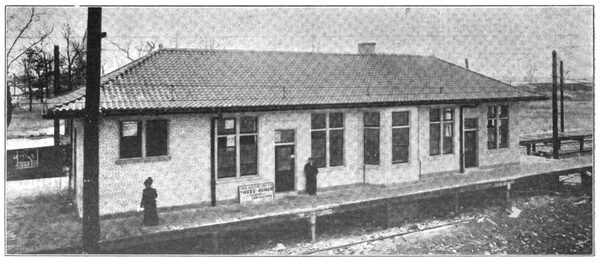Chicago, Lake Shore & South Bend � Station at Gary, Ind.