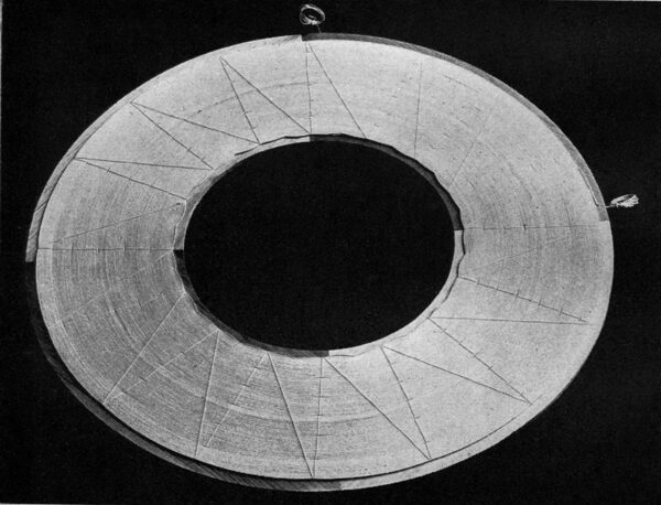 FIG. 2--COIL OF 200,000-VOLT TRANSFORMER, 1904.