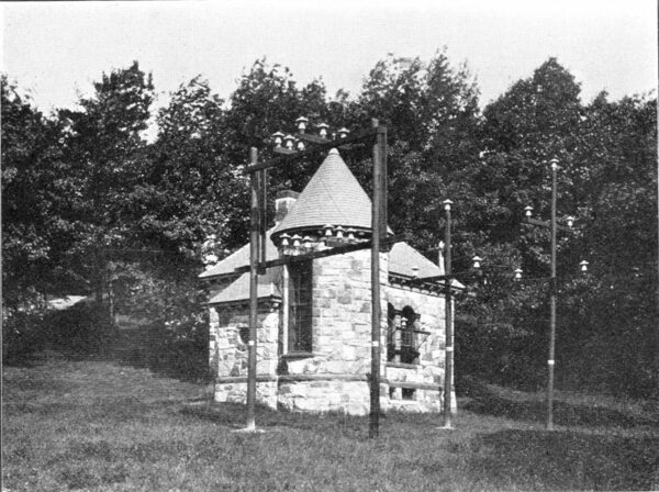 FIG. 6--HIGH-POTENTIAL LABORATORY, WORCESTER POLYTECHIC INSTITUTE.