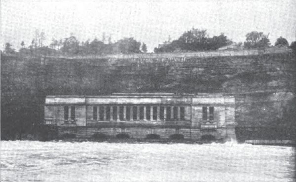 FIG. 4.--GENERATING STATION, ONTARIO POWER COMPANY.