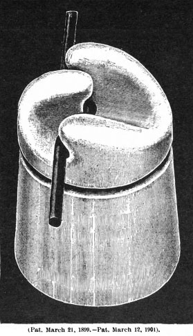 FIG. 1. -- SELF TYING PORCELAIN INSULATOR.