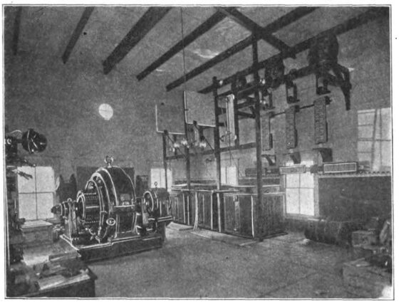 INTERIOR OF BUTLER ROTARY CONVERTER SUB-STATION