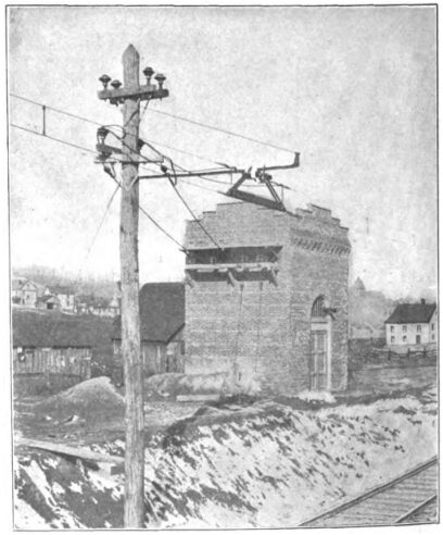 EXTERIOR OF MARS STATIC SUB-STATION