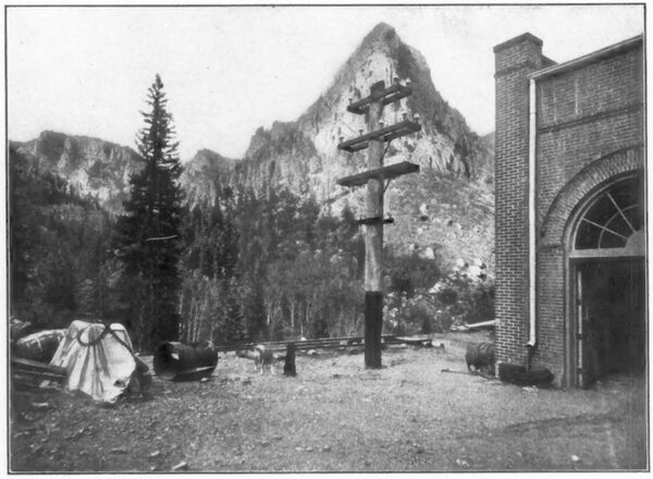 MASON�S PEAK AND POWER HOUSE.
