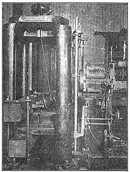Method of Mounting Cross-Arms, Pins and Insulators in Testing Machine.
