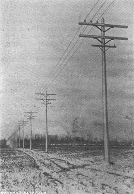 FIG. 3 DISTRIBUTION OF NIAGARA POWER AT BUFFALO � THE POLE LINE.
