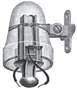 FIG. 1. � THE BRODIE SINGLE POLE HIGH TENSION COMBINED FUSE AND SWITCH.